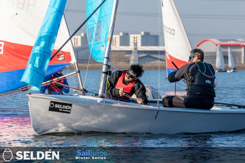 King George Gallop - won by Vince Horey and Richard Abendstern photo copyright Tim Olin / www.olinphoto.co.uk taken at King George Sailing Club and featuring the Enterprise class