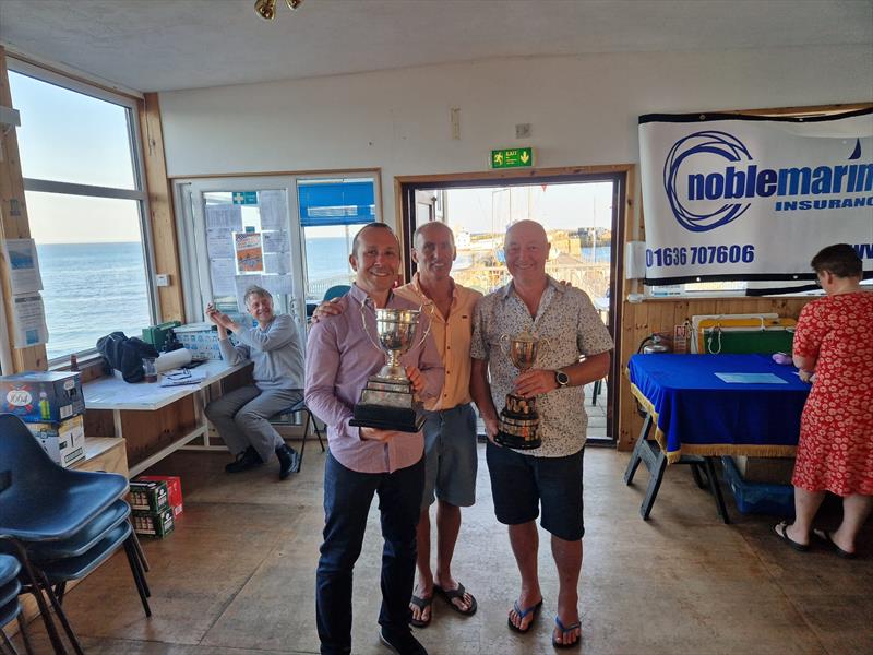 Richard Sault and Tim Sadler win the Enterprise Nationals at Penzance photo copyright Steve Sargent taken at Penzance Sailing Club and featuring the Enterprise class
