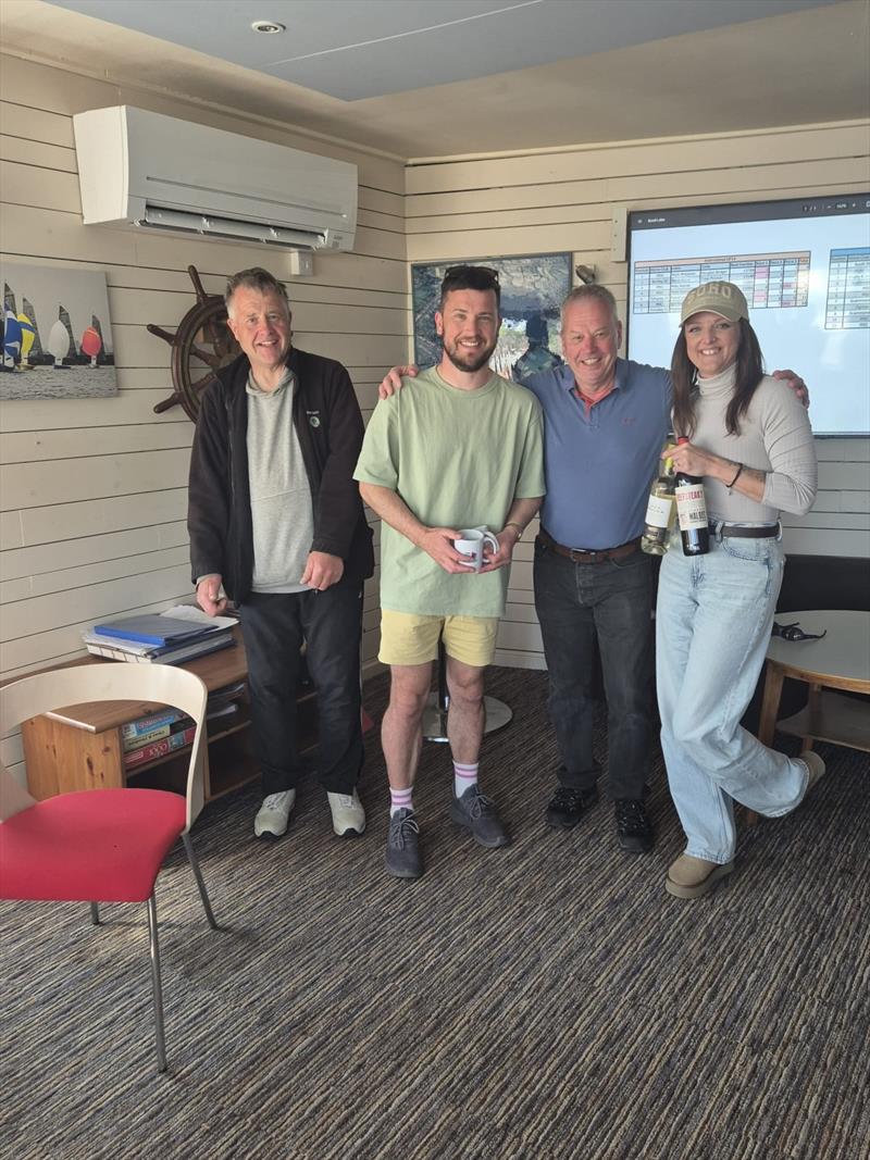 Paul and Ria Burgoine finish 2nd in the Enterprise Open at Midland Sailing Club photo copyright Ashanti Lennox taken at Midland Sailing Club and featuring the Enterprise class