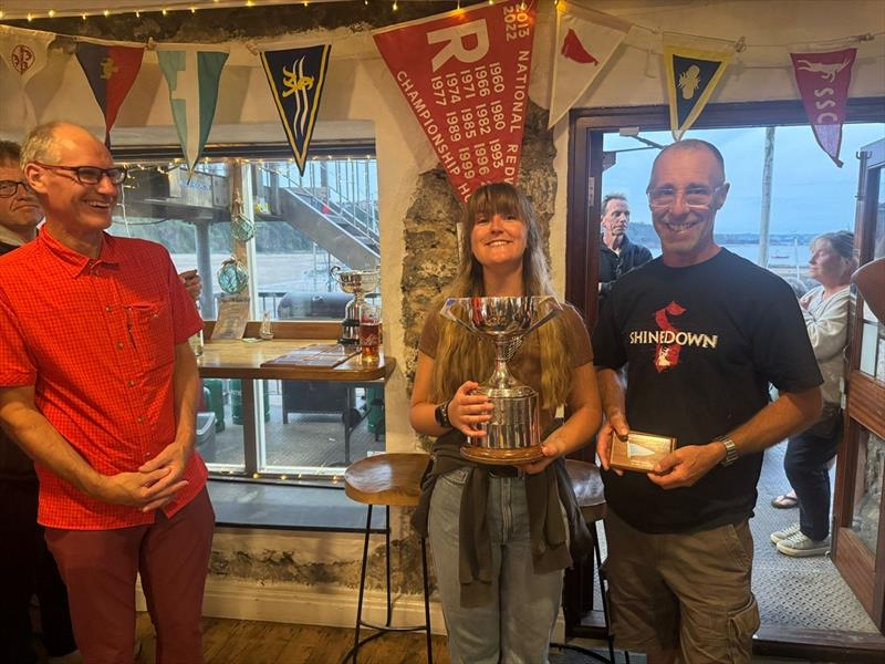 Noble Marine Enterprise Nationals at Tenby Day 1 - Jeremy & Becca Stephens, Penzance SC photo copyright Mhairi Ogilvie taken at Tenby Sailing Club and featuring the Enterprise class