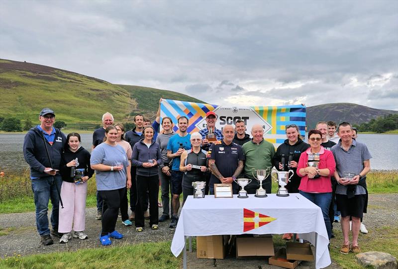 Prize-winners - Enterprise UK Masters and Scottish Nationals at St Mary's Loch - photo © Julie Dixon