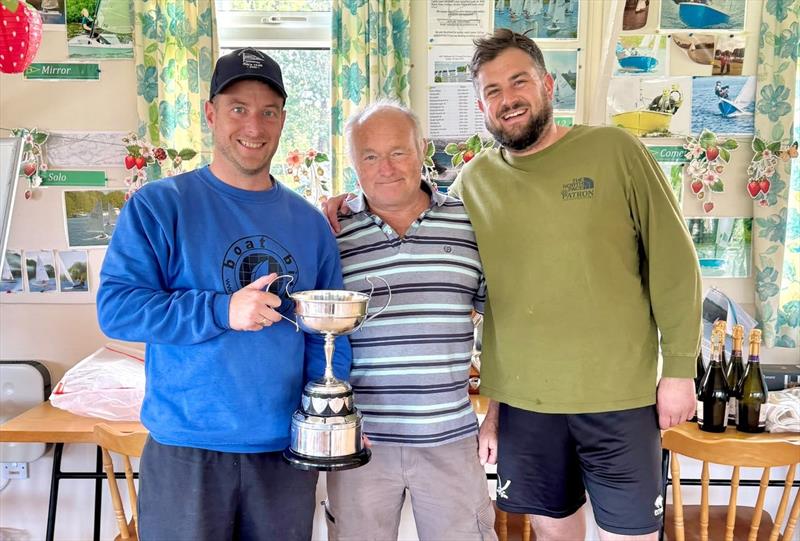 Luke Hartshorn and Matt Rawson, event winners - Enterprise Midland area Double Chine series concludes at Nottingham photo copyright Rosie Wilson taken at Nottingham Sailing Club and featuring the Enterprise class