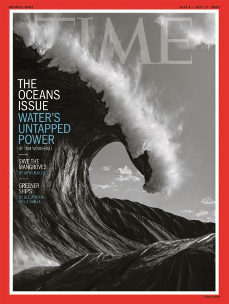 TIME magazine's Ocean issue photo copyright TIME taken at  and featuring the Environment class