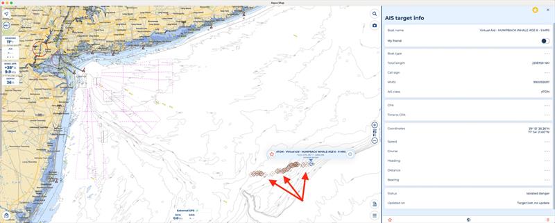DataHub platform: Whale Watch photo copyright Predictwind taken at  and featuring the Environment class