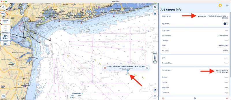 DataHub platform: Whale Watch photo copyright Predictwind taken at  and featuring the Environment class