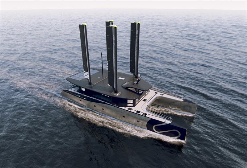EO3 sailing - exterior view photo copyright Kadeg Boucher taken at  and featuring the Environment class