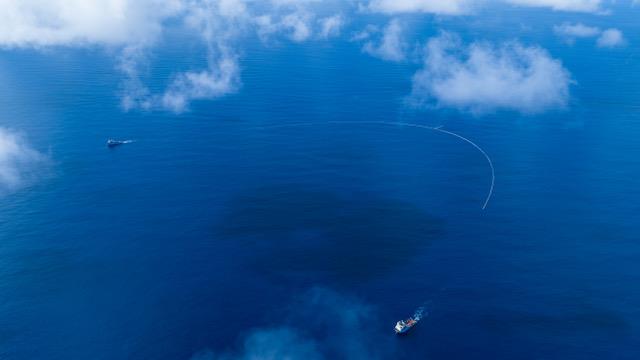 Towing a drone photo copyright The Ocean Cleanup taken at  and featuring the Environment class