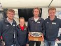 Corinthian and Youth winners at the Etchells South Coast Championship © Jan Ford