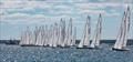 56 boats, the most so far this season took to the line in Miami - 2022/2023 Etchells Biscayne Bay Series - Mid-Winter East Regatta © Nic Brunk