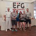Blackadder II finish as top Corithian in the Etchells North American Championship © Nic Brunk