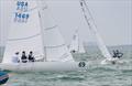 Lifted (right) wins the Etchells North American Championship © Nic Brunk