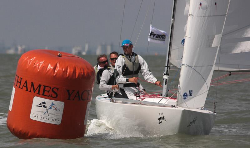 Etchells Invitational Cup day 4 photo copyright Rupert Holmes taken at Royal London Yacht Club and featuring the Etchells class