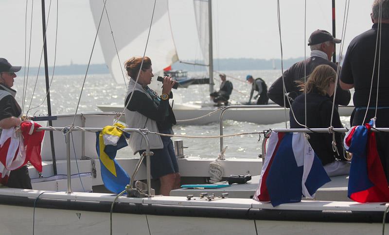 Etchells Invitational Cup day 4 photo copyright Rupert Holmes taken at Royal London Yacht Club and featuring the Etchells class