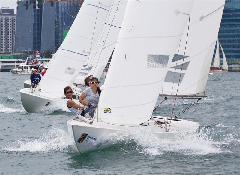 Edmond de Rothschild Spring Regatta photo copyright RHKYC / Guy Nowell taken at Royal Hong Kong Yacht Club and featuring the Etchells class