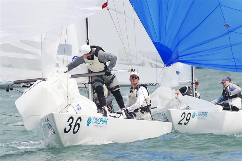 Etchells World Championship in Hong Kong day 4 photo copyright 2015 Etchells Worlds / Guy Nowell taken at Royal Hong Kong Yacht Club and featuring the Etchells class