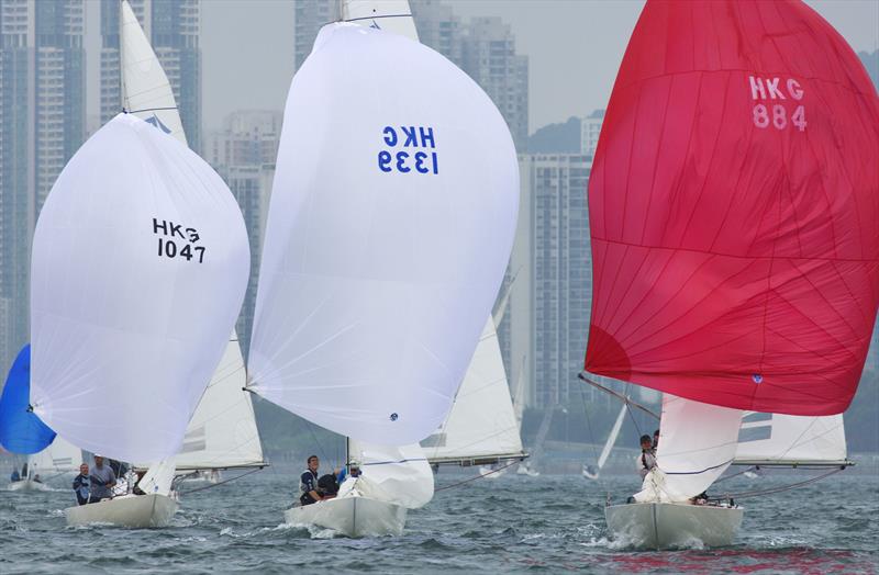 RHKYC Spring Regatta day 2 photo copyright RHKYC / Guy Nowell taken at Royal Hong Kong Yacht Club and featuring the Etchells class