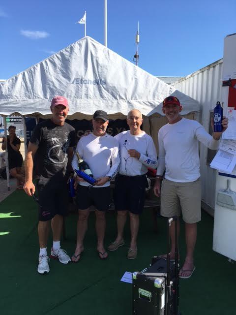 Etchells Bedrock trophy winners photo copyright Laurence Mead taken at Royal London Yacht Club and featuring the Etchells class