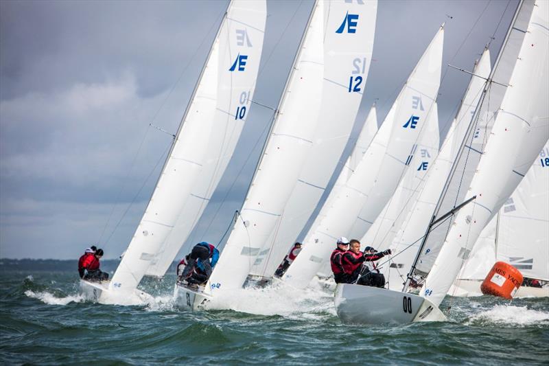 The Gertrude Cup 2017 takes place from 22-26 July photo copyright www.sportography.tv taken at Royal Thames Yacht Club and featuring the Etchells class
