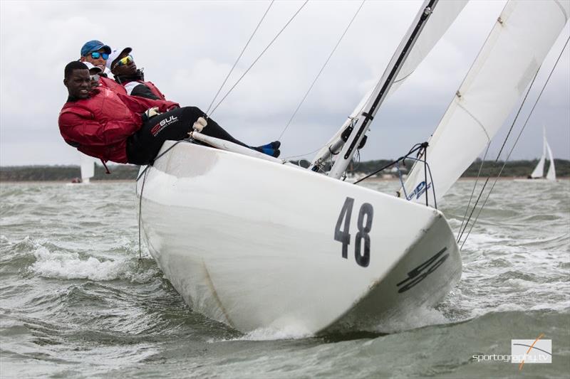 Day 3 of the The Gertrude Cup 2017 photo copyright www.sportography.tv taken at Royal Thames Yacht Club and featuring the Etchells class