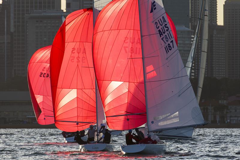 Etchells Milson Silver Goblets trophy at Sydney Harbour - photo © Andrea Francolini