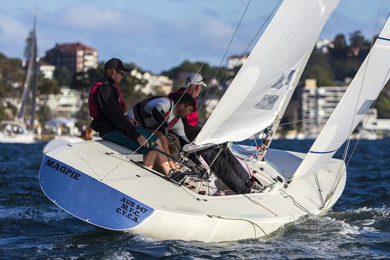 Etchells Milson Silver Goblets trophy at Sydney Harbour photo copyright Andrea Francolini taken at Royal Sydney Yacht Squadron and featuring the Etchells class