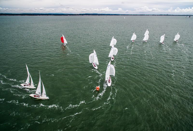 2019 RLYC Etchells Class Youth Trials photo copyright Alex & David Irwin / www.sportography.tv taken at Royal London Yacht Club and featuring the Etchells class