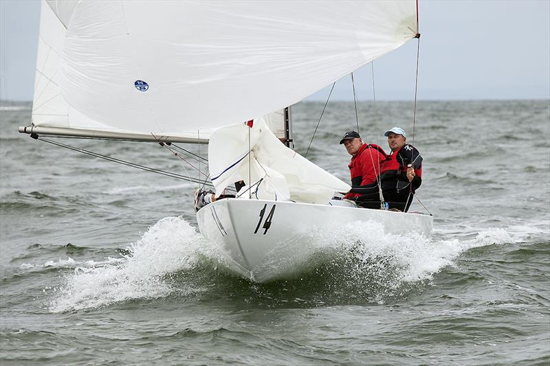 Race winning form - Havoc on day 1 of the 2020 Etchells Victorian State Championship photo copyright John Curnow taken at Royal Brighton Yacht Club and featuring the Etchells class
