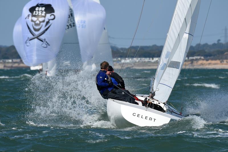 2020 Etchells British Nationals at Cowes photo copyright Rick Tomlinson / www.rick-tomlinson.com taken at Royal London Yacht Club and featuring the Etchells class