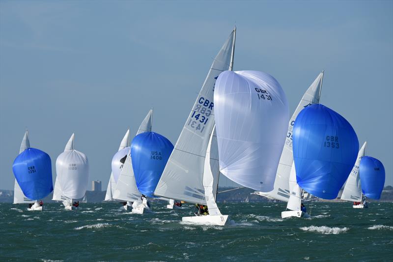 2020 Etchells British Nationals at Cowes - photo © Rick Tomlinson / www.rick-tomlinson.com