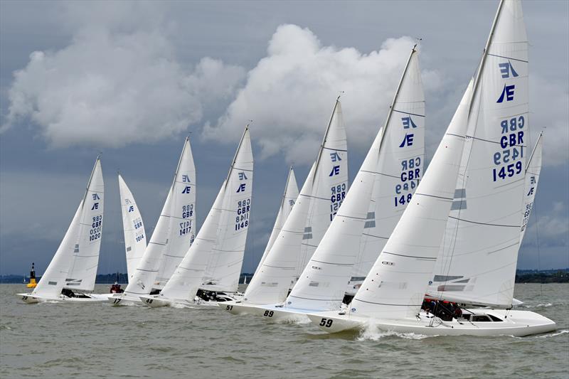 Etchells Southern Area Championship hosted by the Royal Thames Yacht Club photo copyright Rick Tomlinson / www.rick-tomlinson.com taken at Royal Thames Yacht Club and featuring the Etchells class