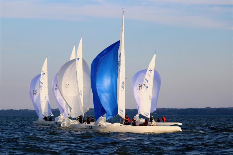 Etchells Bedrock Trophy 2021 photo copyright Andrew Palfrey taken at Royal Thames Yacht Club and featuring the Etchells class