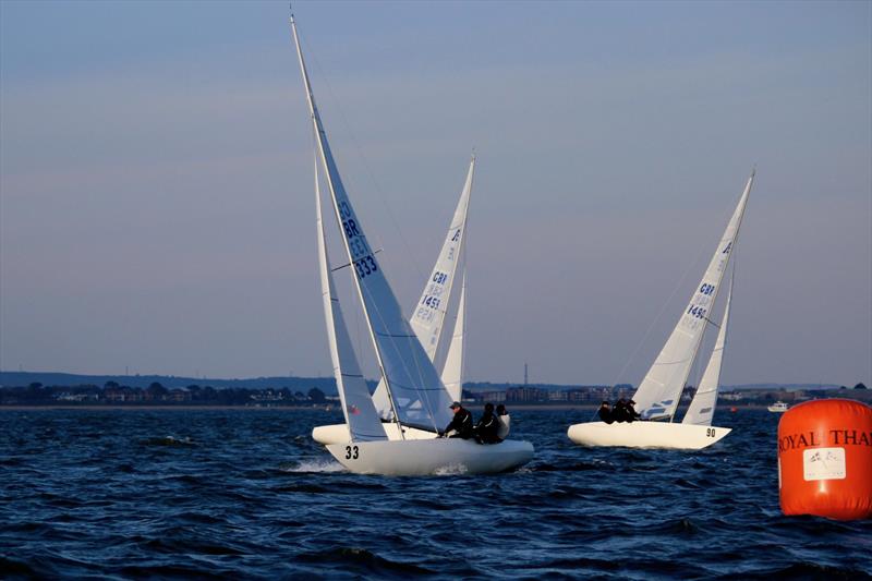 Etchells Bedrock Trophy 2021 photo copyright Andrew Palfrey taken at Royal Thames Yacht Club and featuring the Etchells class