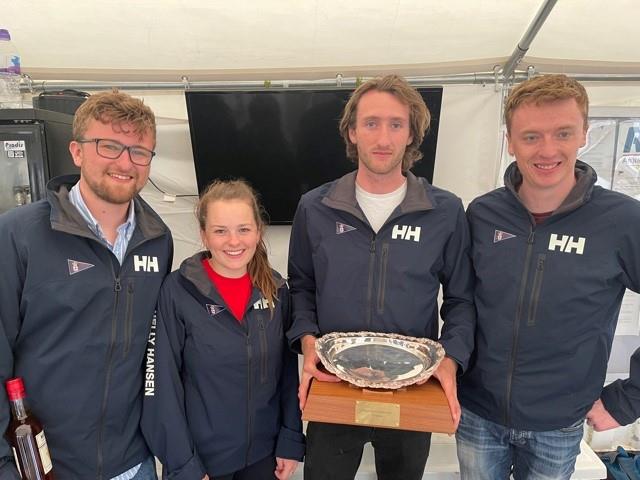 Corinthian and Youth winners at the Etchells South Coast Championship photo copyright Jan Ford taken at Royal London Yacht Club and featuring the Etchells class