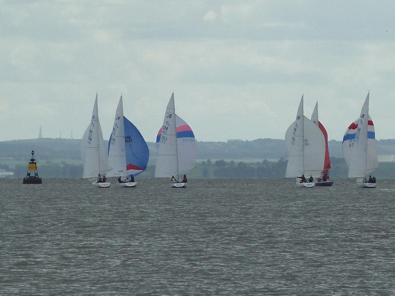 Etchells UK Northern Championships photo copyright Paul Flower taken at Royal Mersey Yacht Club and featuring the Etchells class