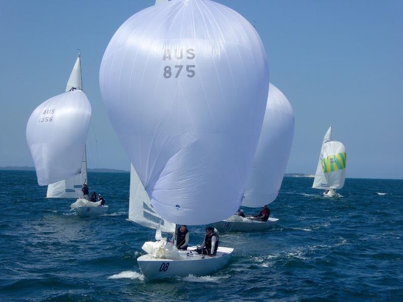 Day 1 – Etchells Syd Corser Regatta photo copyright Jonny Fullerton taken at Royal Freshwater Bay Yacht Club and featuring the Etchells class