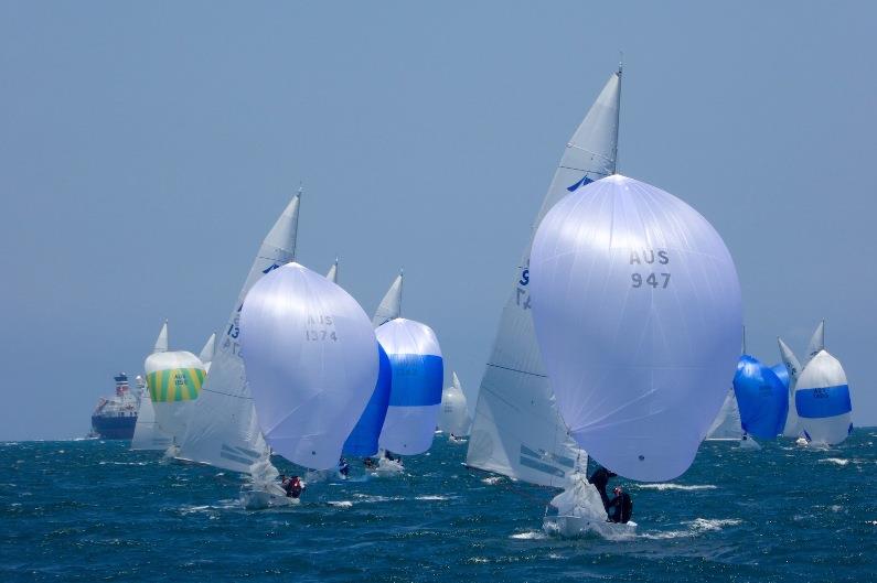 Day 1 – Etchells Syd Corser Regatta photo copyright Jonny Fullerton taken at Royal Freshwater Bay Yacht Club and featuring the Etchells class