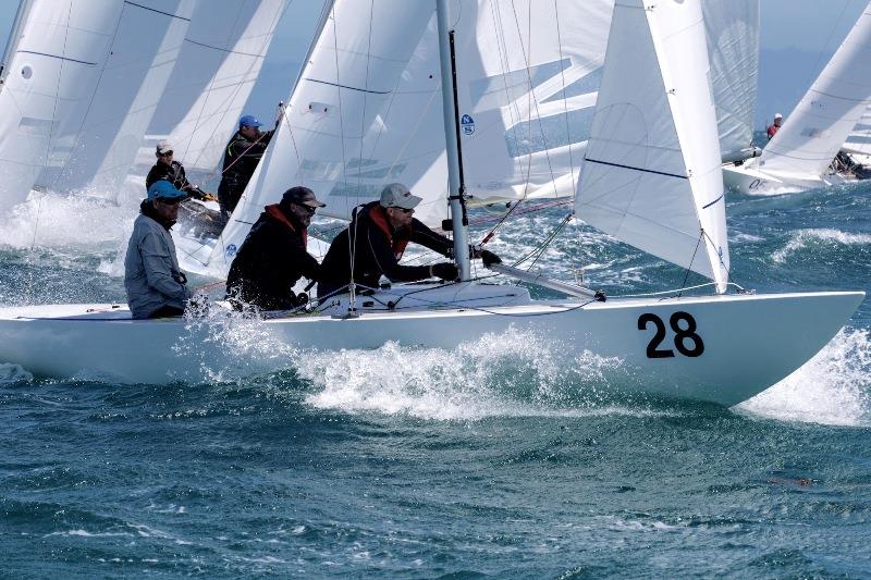 Day 2 - The Croc, Michael Manford AUS1402 - Etchells Australian Championship photo copyright Ron Jensen taken at Royal Perth Yacht Club and featuring the Etchells class