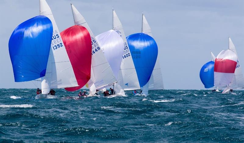 Day 3 - Etchells Australian Championship at Fremantle photo copyright Ron Jensen taken at Royal Perth Yacht Club and featuring the Etchells class