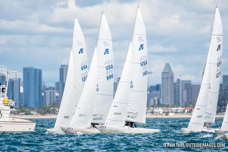 Helly Hansen NOOD Regatta San Diego 2018 photo copyright Paul Todd / www.outsideimages.com taken at Coronado Yacht Club and featuring the Etchells class