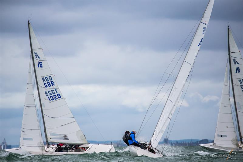 Open Etchells European Championship photo copyright www.sportography.tv taken at Royal London Yacht Club and featuring the Etchells class