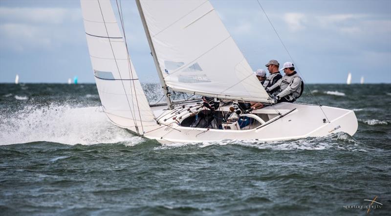 Open Etchells European Championship photo copyright www.sportography.tv taken at Royal London Yacht Club and featuring the Etchells class