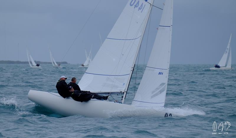 Etchells Pre Worlds - Day 1 photo copyright Mitchell Pearson / SurfSailKite taken at Royal Queensland Yacht Squadron and featuring the Etchells class