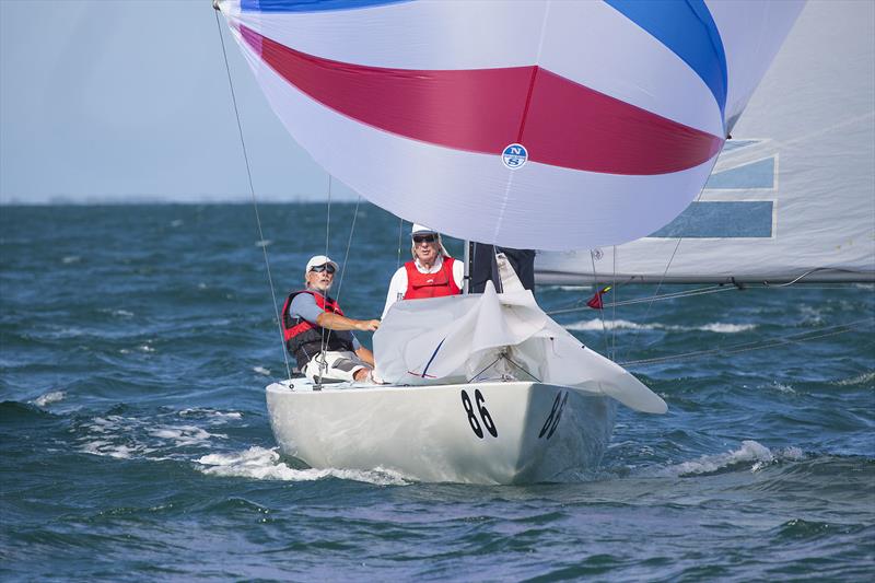 Tamm Ha Tamm (Christian Bollot, Philippe Charret, and James Heywood) on day 1 of the Etchells Australian Championship - photo © John Curnow