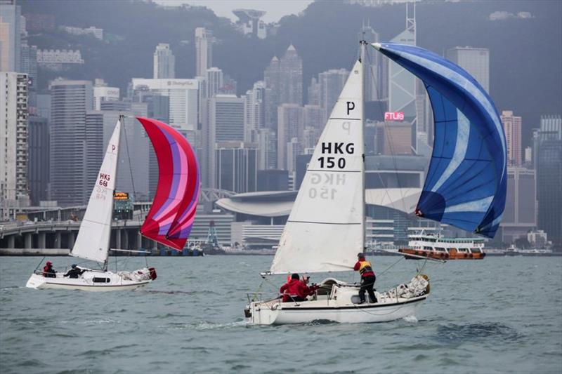 Ladies Helm Day 4 photo copyright Isaac Lawrence / RHKYC taken at Royal Hong Kong Yacht Club and featuring the Etchells class