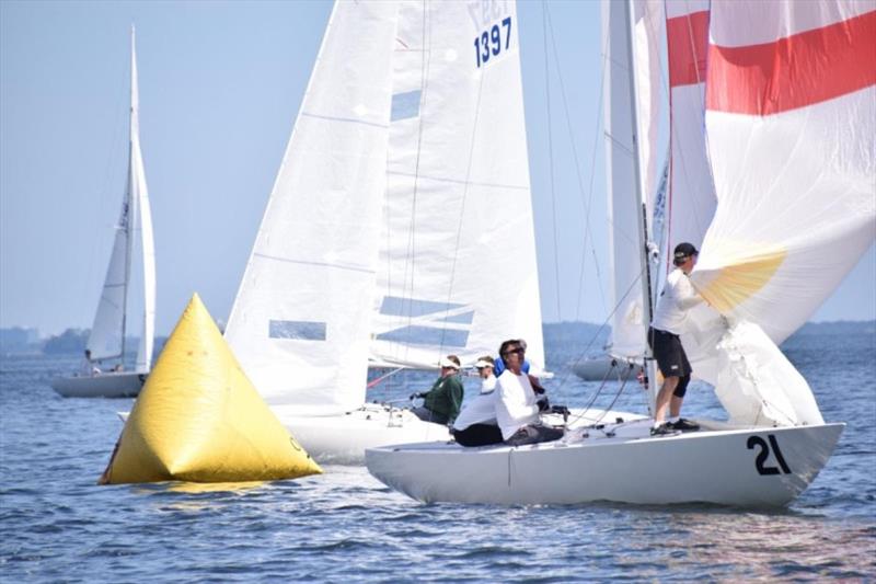 2019 Etchells U.S. National Championship photo copyright American Yacht Clu taken at  and featuring the Etchells class