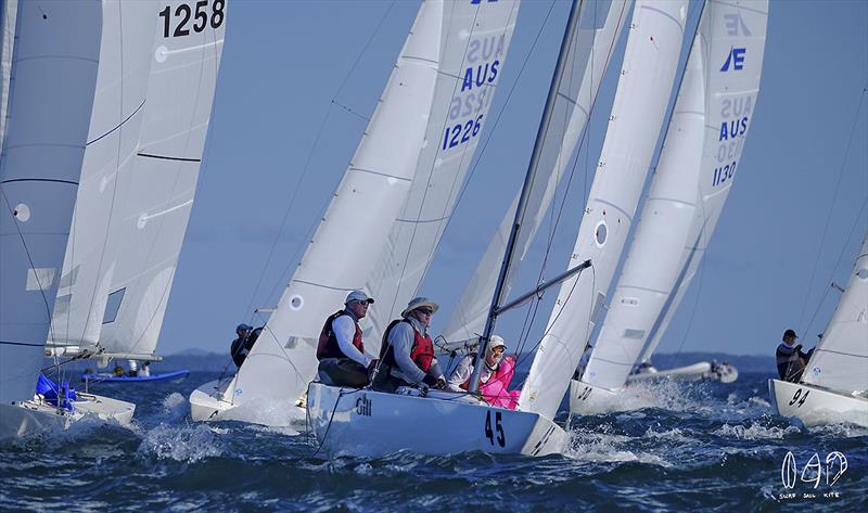 Men's Shirts at the 2018 World Championship photo copyright Mitch Pearson/SurfSailKite taken at Royal Brighton Yacht Club and featuring the Etchells class