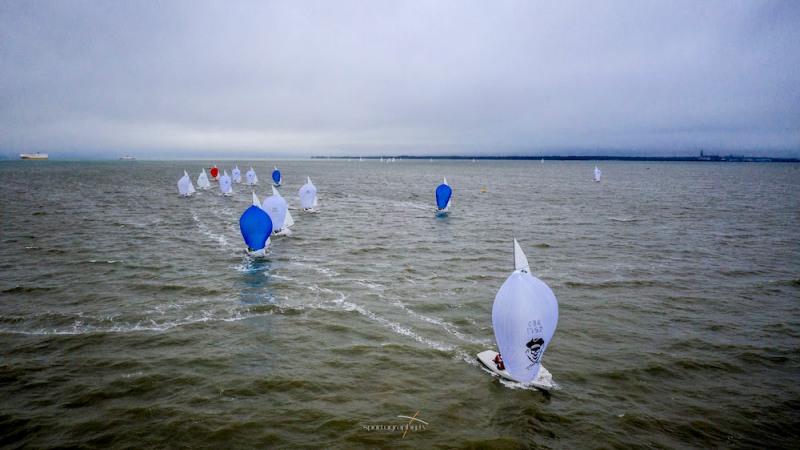 2019 Etchells British Open and National Championship photo copyright Louay Habib taken at Royal Ocean Racing Club and featuring the Etchells class