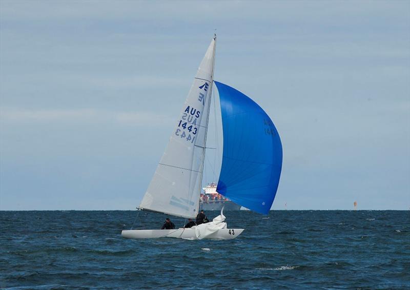 Tango won Race Eight today. - Etchells Victorian Championship 2020 photo copyright John Curnow taken at Royal Brighton Yacht Club and featuring the Etchells class