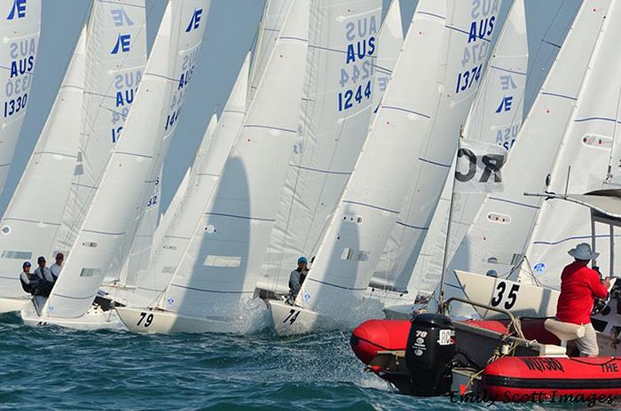 Etchells National Championship League photo copyright Emily Scott taken at  and featuring the Etchells class