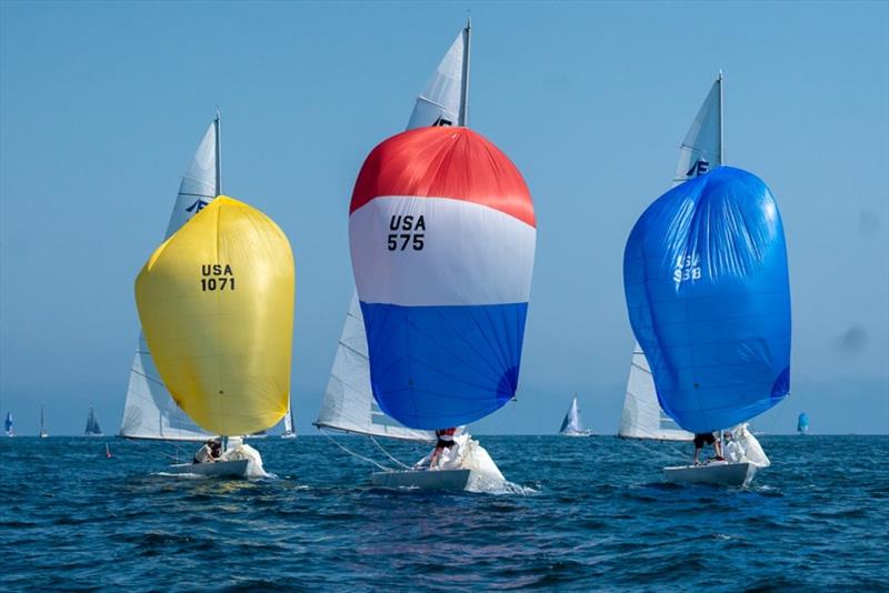 Etchells fleet - 2020 Storm Trysail Club Ted Hood Regatta - photo © Phillip Smith